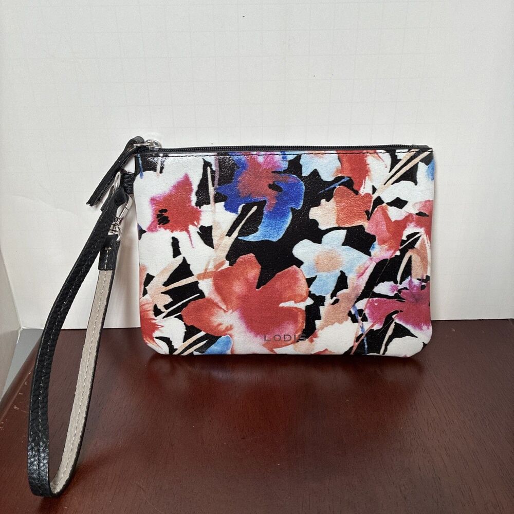 Lodis Floral Wristlet Wallet Pouch Wallet